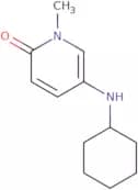 5-(Cyclohexylamino)-1-methyl-1,2-dihydropyridin-2-one