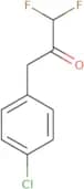 3-(4-Chlorophenyl)-1,1-difluoropropan-2-one