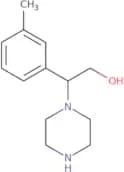 2-(3-Methylphenyl)-2-(piperazin-1-yl)ethan-1-ol