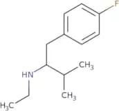 Ethyl[1-(4-fluorophenyl)-3-methylbutan-2-yl]amine