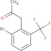1-[2-Bromo-6-(trifluoromethyl)phenyl]propan-2-one