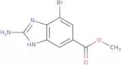 Methyl 2-amino-4-bromo-1H-1,3-benzodiazole-6-carboxylate