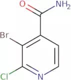 3-Bromo-2-chloropyridine-4-carboxamide