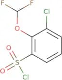 3-Chloro-2-(difluoromethoxy)benzene-1-sulfonyl chloride