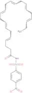 (4Z,7Z,10Z,13Z,16Z,19Z)-N-[(4-Nitrophenyl)sulfonyl]docosa-4,7,10,13,16,19-docosahexaenamide