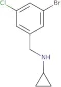 N-[(3-Bromo-5-chlorophenyl)methyl]cyclopropanamine