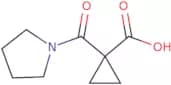 1-(Pyrrolidine-1-carbonyl)cyclopropane-1-carboxylic acid