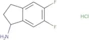 5,6-Difluoro-2,3-dihydro-1H-inden-1-amine hydrochloride