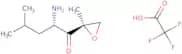 (2S)-2-Amino-4-methyl-1-[(2R)-2-methyloxiranyl]-1-pentanone trifluoroacetate