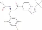 7-[(3R)-3-[(N-Acetyl)amino]-1-oxo-4-(2,4,5-trifluorophenyl)butyl]-5,6,7,8-tetrahydro-3-(trifluorom…