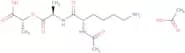 Ac-Lys-D-Ala-D-lactic acid·acetate
