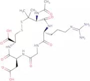 Ac-Pen-Arg-Gly-Asp-Cys-OH (Disulfide bond)