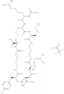 Ac-Arg-Cys-Met-5-aminopentanoyl-Arg-Val-Tyr-5-aminopentanoyl-Cys-NH2 trifluoroacetate salt (Disulf…