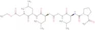 Ac-Pro-Leu-Gly-[(S)-2-mercapto-4-methyl-pentanoyl]-Leu-Gly-OEt