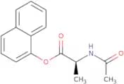 Ac-Ala-α-naphthyl ester