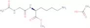 Ac-Gly-Lys-OMe acetate