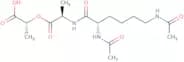Ac-Lys(Ac)-D-Ala-D-lactic acid