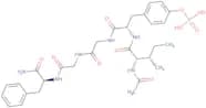 Ac-Ile-Tyr(PO3H2)-Gly-Glu-Phe-NH2 ammonium salt