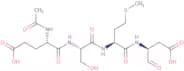 Ac-Glu-Ser-Met-Asp-aldehyde (pseudo acid)