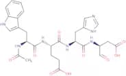 Ac-Trp-Glu-His-Asp-aldehyde (pseudo acid)