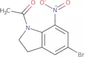 1-Acetyl-5-bromo-7-nitro-2,3-dihydro-1H-indole