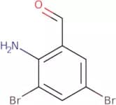 2-Amino-3,5-dibromobenzaldehyde