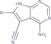 4-Amino-6-bromo-5-cyano-7H-pyrrol[2,3-d]pyrimidine