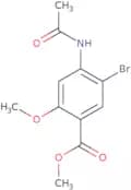 4-Acetylamino-5-bromo-2-methoxy-benzoic acid methylester