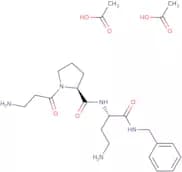 (2S)-β-Alanyl-L-prolyl-2,4-diamino-N-(phenylmethyl)butanamideacetate