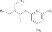 (2-Amino-6-methylpyrimidin-4-ylthio)(diethylamino)methane-1-thione