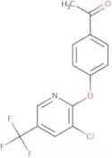 2-(4-Acetophenoxy)-3-chloro-5-trifluoromethyl pyridine
