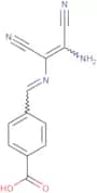 4-[[(2-Amino-1,2-dicyanoethenyl)imino]methyl]benzoic acid