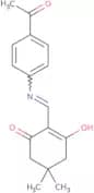 2-[[(4-Acetylphenyl)amino]methylene]-5,5-dimethyl-1,3-cyclohexanedione