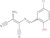 2-Amino-1-(1-aza-2-(5-chloro-2-hydroxyphenyl)vinyl)ethene-1,2-dicarbonitrile