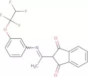 2-(2-Aza-1-methyl-2-(3-(1,1,2,2-tetrafluoroethoxy)phenyl)vinyl)indane-1,3-dione