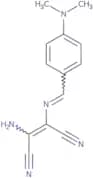 2-amino-1-(1-aza-2-(4-(dimethylamino)phenyl)vinyl)ethene-1,2-dicarbonitrile