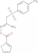 2-Amino-1-aza-3-((4-methylphenyl)sulfonyl)prop-1-enyl thiophene-2-carboxylate