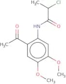 N-(2-acetyl-4,5-dimethoxyphenyl)-2-chloropropanamide