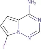 4-Amino-7-iodopyrrolo[2,1-f][1,2,4]triazine