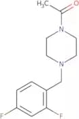 1-Acetyl-4-(2,4-difluorobenzyl)piperazine
