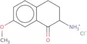 2-Amino-3,4-dihydro-7-methoxy-2H-1-naphthalenone, hydrochloride