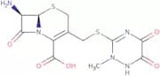 7-Amino-3-[[(2,5-dihydro-6-hydroxy-2-methyl-5-oxo- 1,2,4-triazin-3-yl)thio]methyl]cephalosporanic …