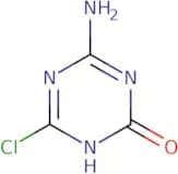 2-Amino-4-hydroxy-6-chloro-s-triazine