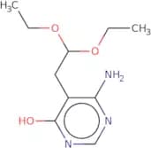 6-Amino-5(2,2-diethoxyethyl)-4-hydroxy pyrimidine