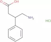 4-Amino-3-phenylbutyric acid hydrochloride