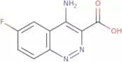 4-Amino-6-fluorocinnoline-3-carboxylic acid