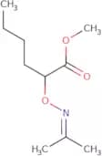 Methyl 2-{[(propan-2-ylidene)amino]oxy}hexanoate