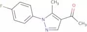 1-[1-(4-Fluorophenyl)-5-methyl-1H-pyrazol-4-yl]ethan-1-one
