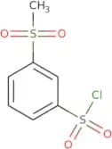 3-(Methylsulfonyl)benzenesulfonyl Chloride