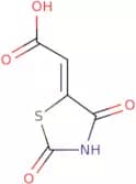 (2Z)-(2,4-Dioxo-1,3-thiazolidin-5-ylidene)acetic acid